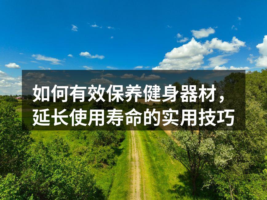 如何有效保养健身器材，延长使用寿命的实用技巧