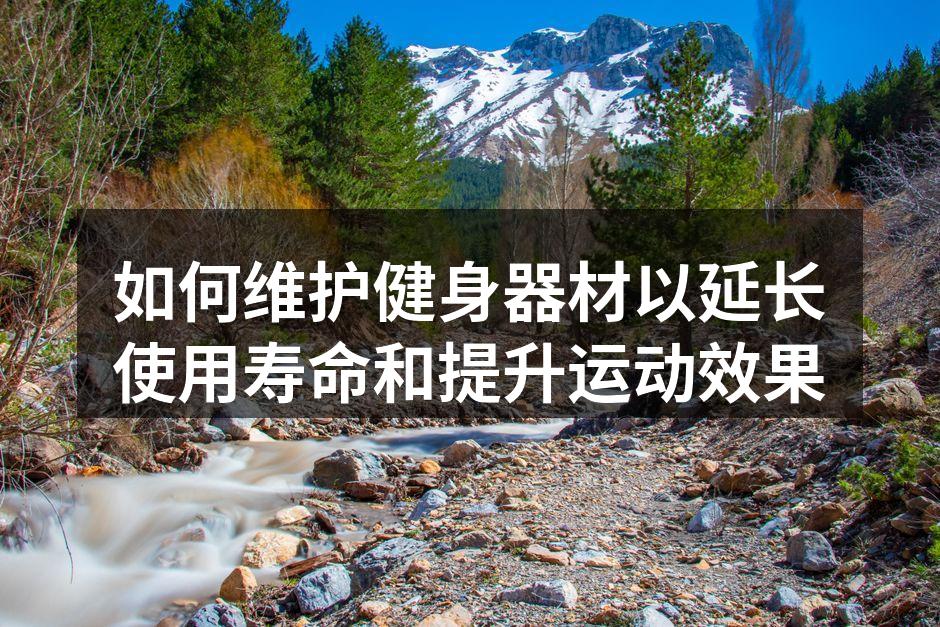如何维护健身器材以延长使用寿命和提升运动效果